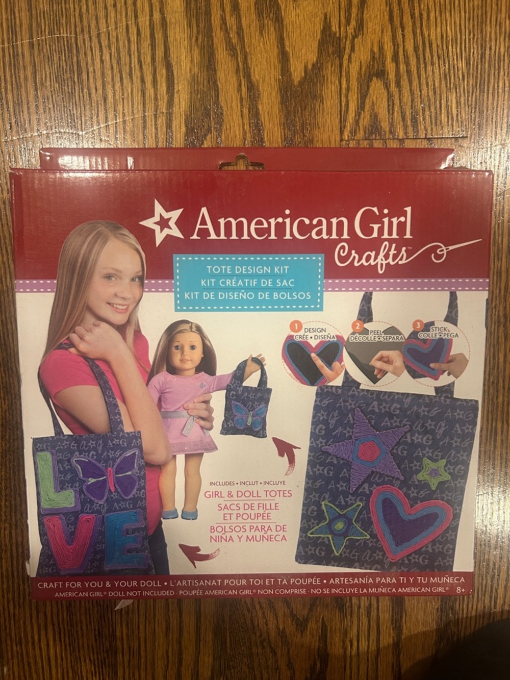 American Girl Tote Bag Design Kit - Arts & Crafts